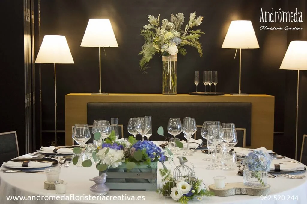 Decoración mesa presidencial